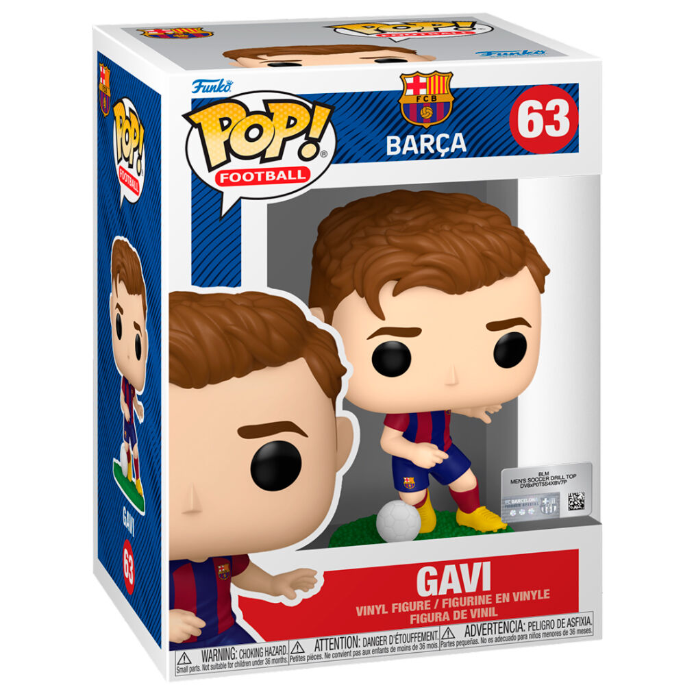 EFL POP! Football Vinyl Figura Barcelona - Gavi 9 cm