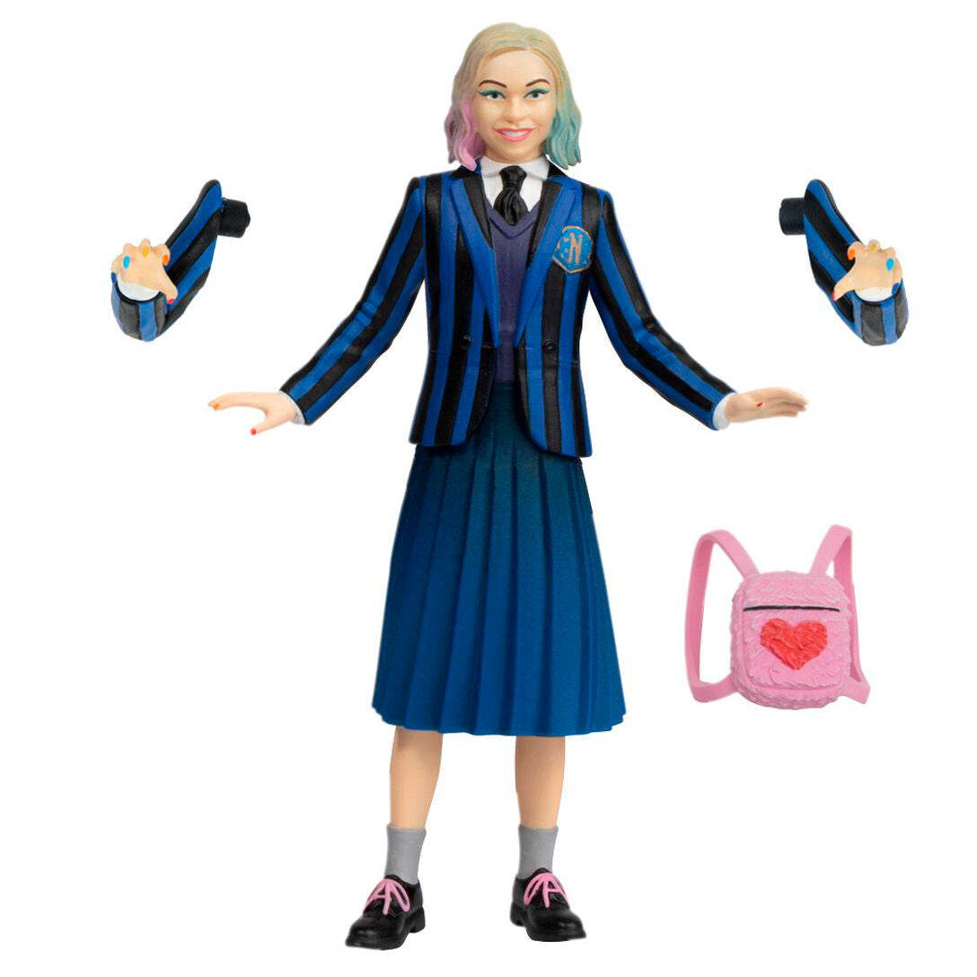 Set 2 figuras Miercoles & Enid Miercoles 9,5cm