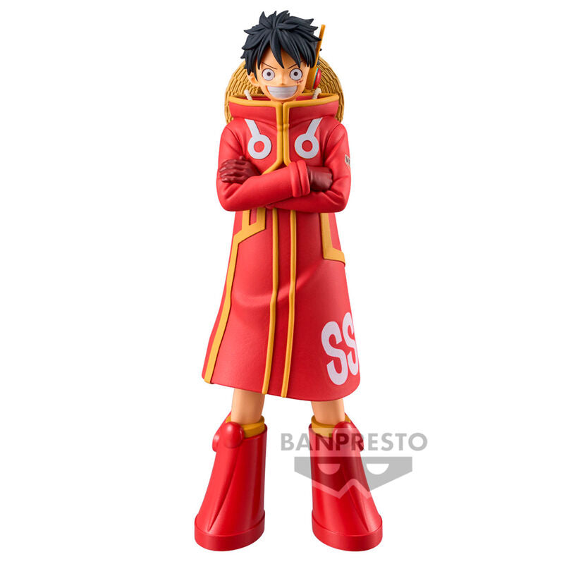 Figura banpresto one piece dxf the grandline series egg head luffy 16cm