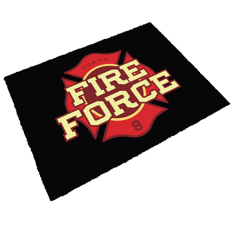 Fire Force Felpudo Logo Red 40 x 60 cm