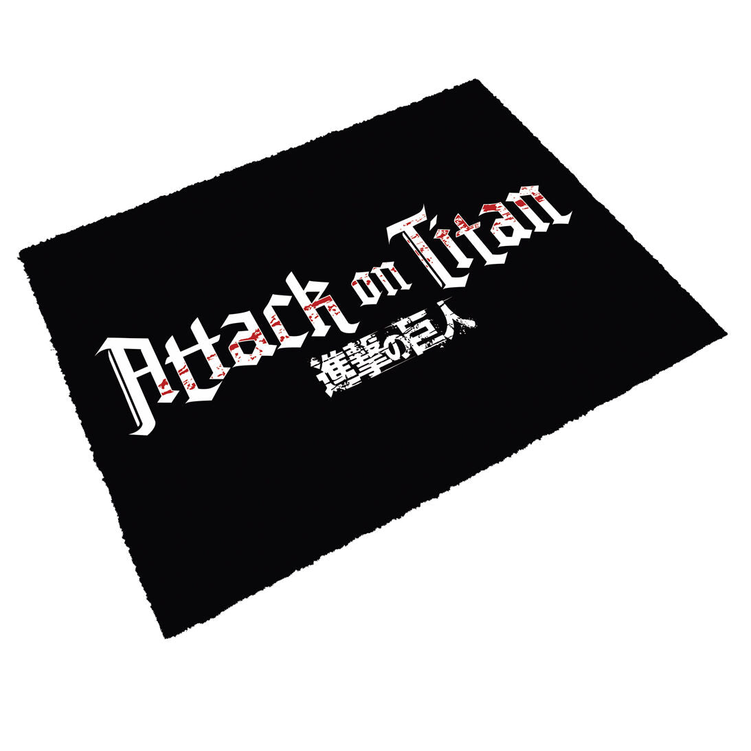 Felpudo 60x40 cm logo attack on titan