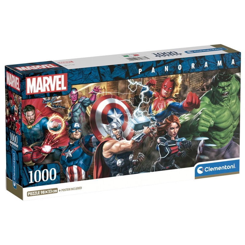 Puzzle panorama Marvel 1000pzs Frikytopia