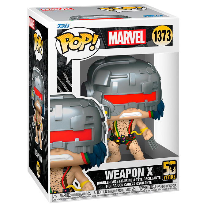 Marvel Figura POP Marvel Vinyl Wolverine 50th Ultimate Weapon X