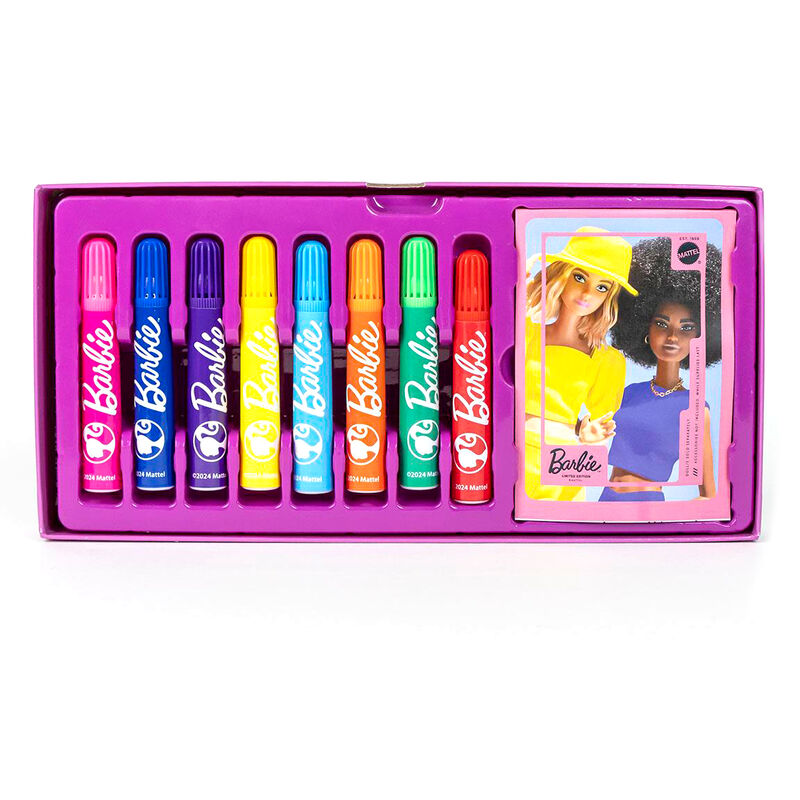 Mala de papelaria colorível Barbie