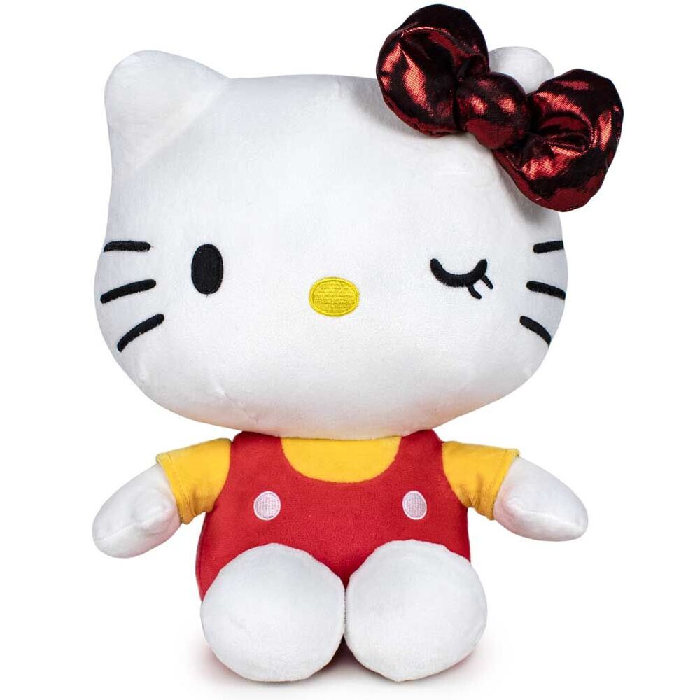 Peluche 50th Anniversary Hello Kitty 32cm azul