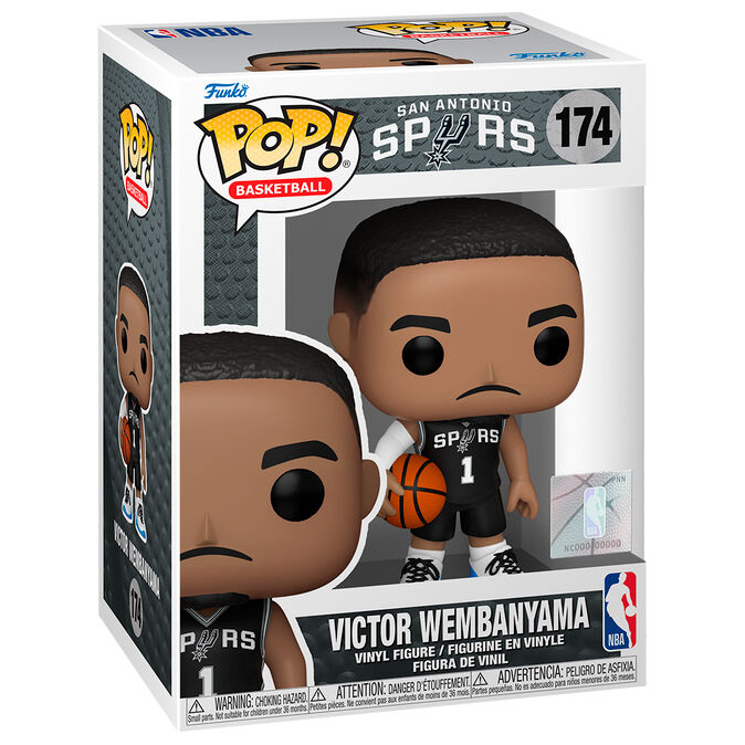 NBA Legends POP! Sports Vinyl Figura Spurs- Victor Wembanyama 9 cm