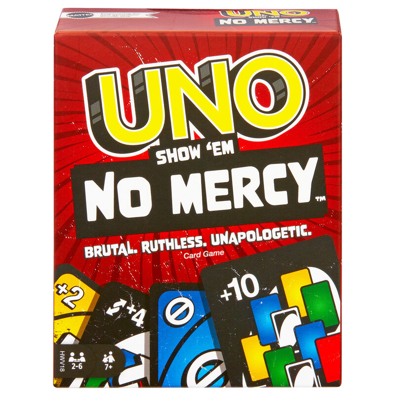 UNO Juego de Cartas No Mercy
