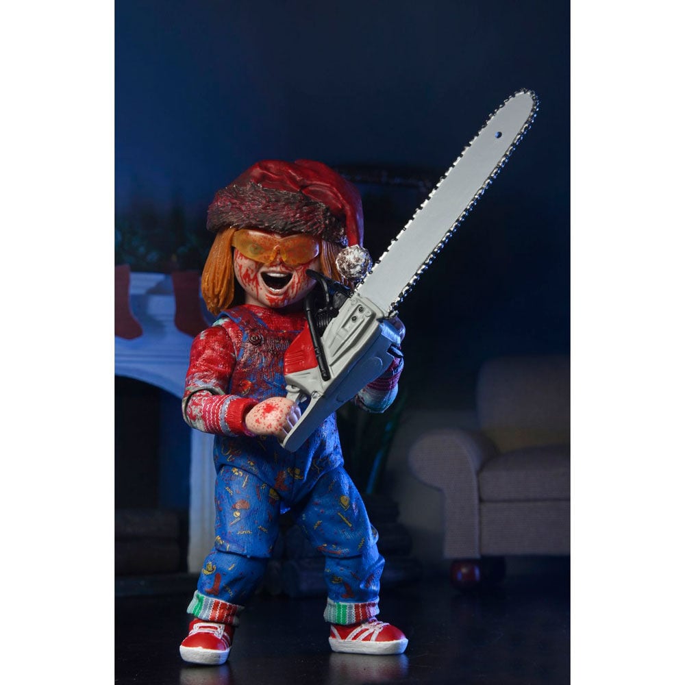 Ultimate chucky holiday edition fig. 18 cm chucky (tv series)