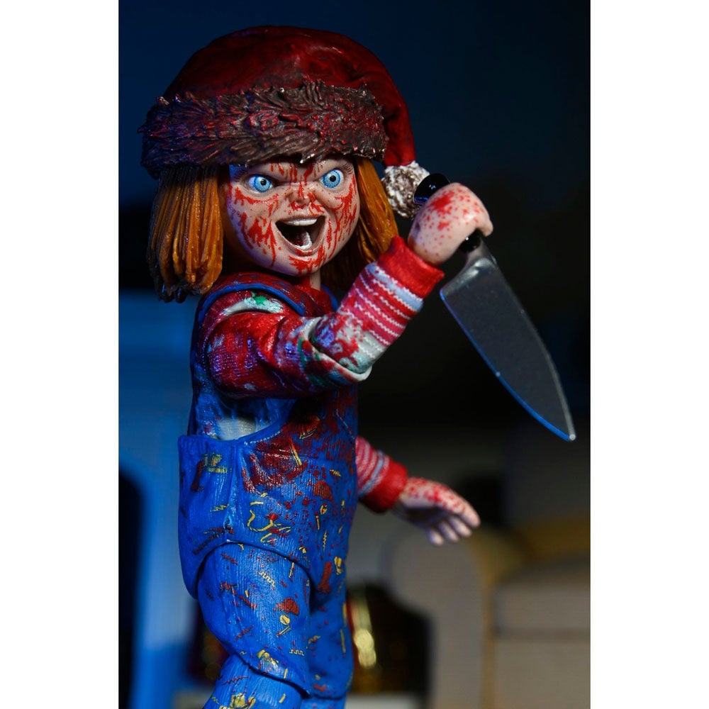 Ultimate chucky holiday edition fig. 18 cm chucky (tv series)