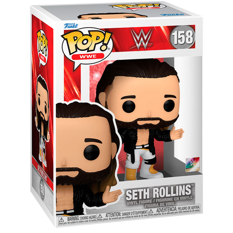 Figura POP WWE Seth Rollins 9cm