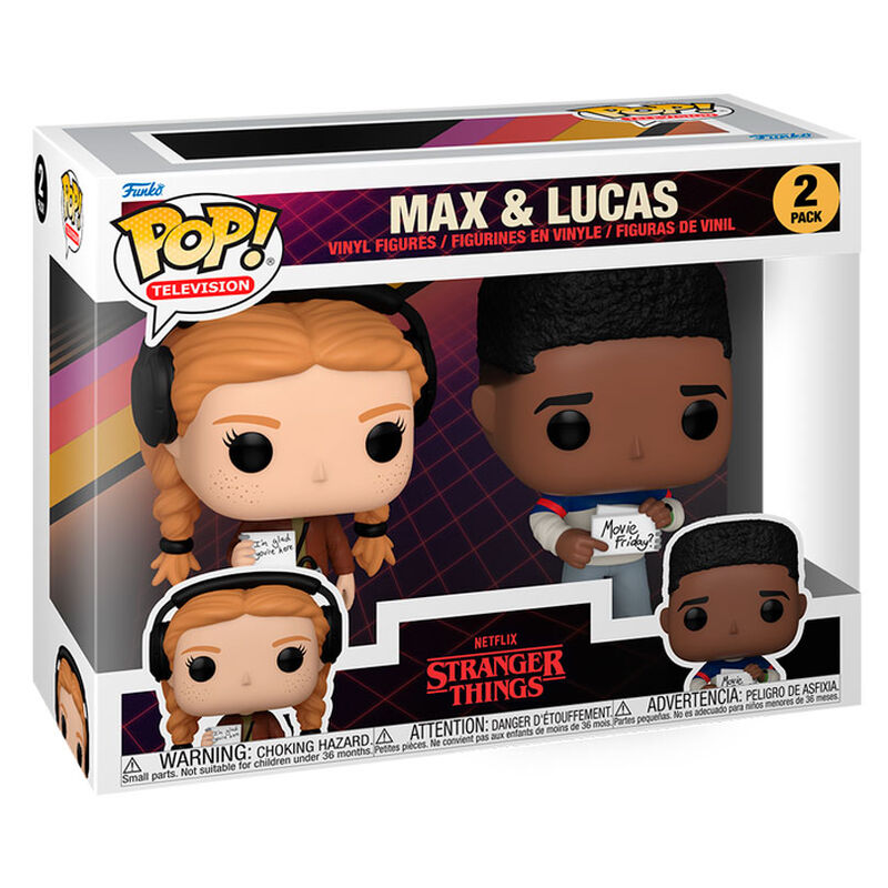 Blister 2 figuras POP Stranger Things Max