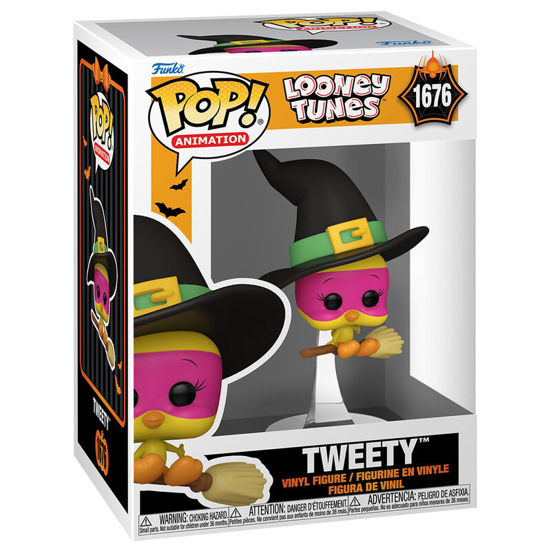 Funko pop looney tunes halloween tweety witch