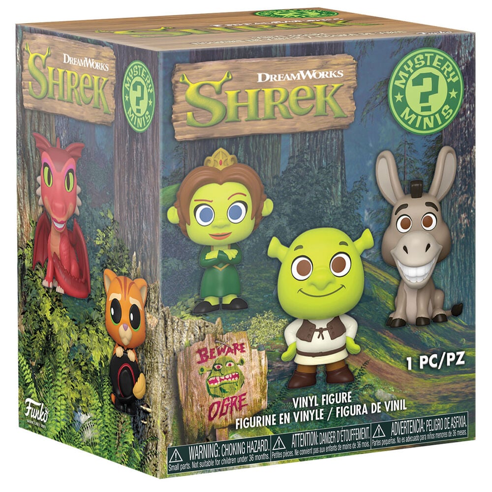 Shrek Mystery Minis Minifiguras 5 cm Expositor 30th Anniversary (12)