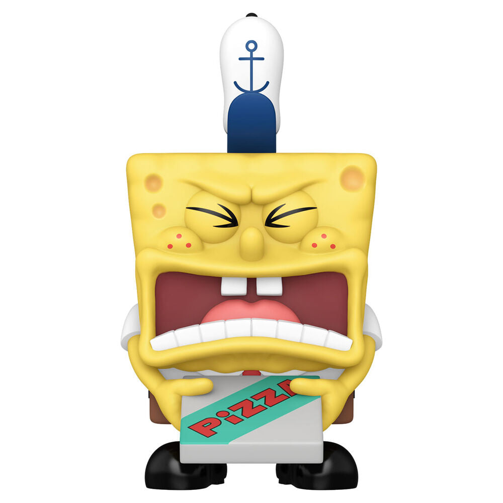 Bob Esponja 25th Anniversary POP! Vinyl Figura SB w/Pizza 9 cm