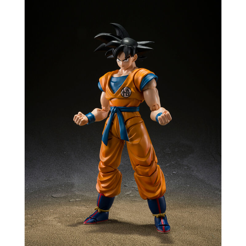 Figura S H Figuarts Son Goku Super Hero Dragon Ball Super 14cm