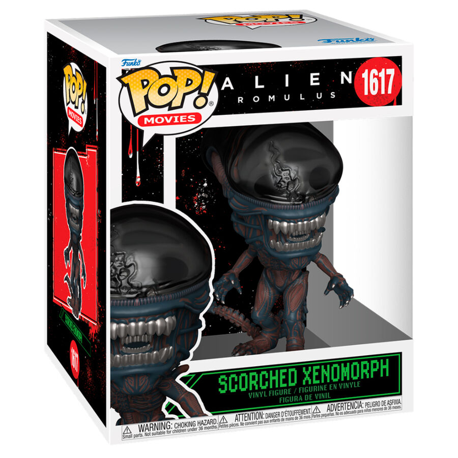 Funko pop alien romulus scorched xenomorph