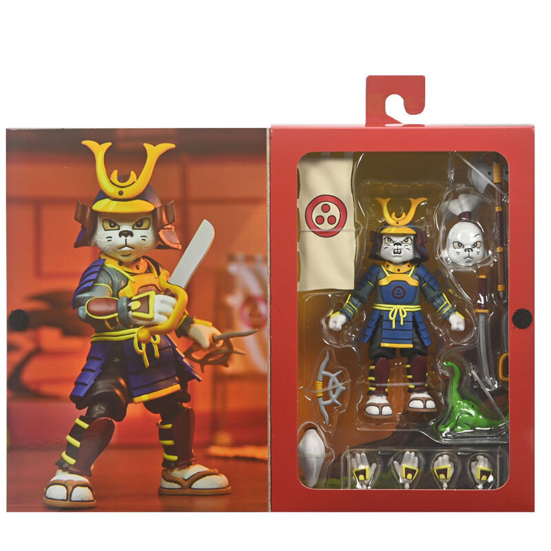 Figura neca teenage mutant ninja turtles ultimate samurai adventure usagi yojimbo scale action 18cm