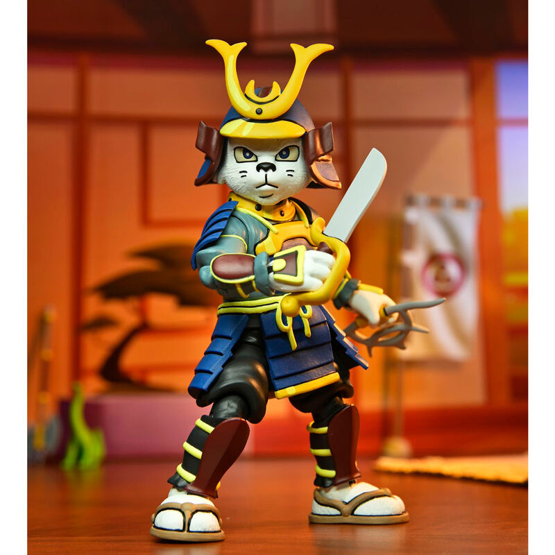 Figura neca teenage mutant ninja turtles ultimate samurai adventure usagi yojimbo scale action 18cm
