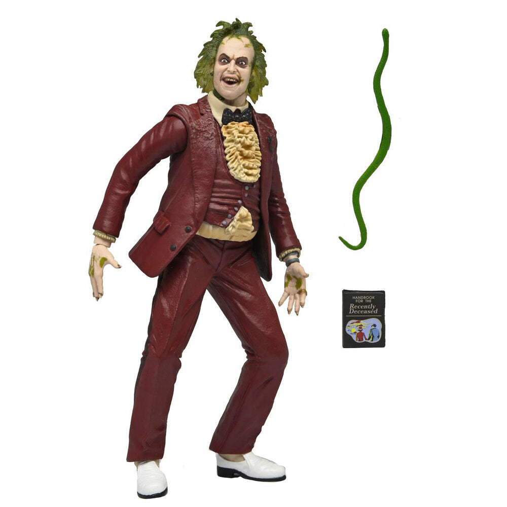 Beetlejuice red tuxedo scale action fig. 18 cm beetlejuice (1988)
