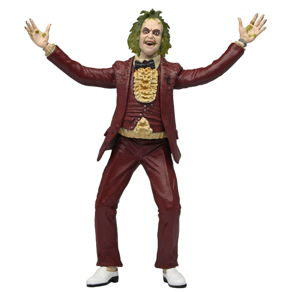 Beetlejuice red tuxedo scale action fig. 18 cm beetlejuice (1988)