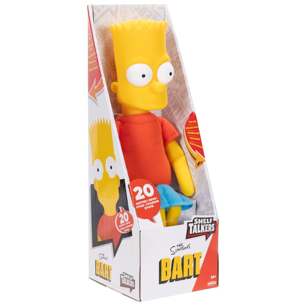 Los Simpson Peluche parlante Bart 33 cm *Edición Inglés*