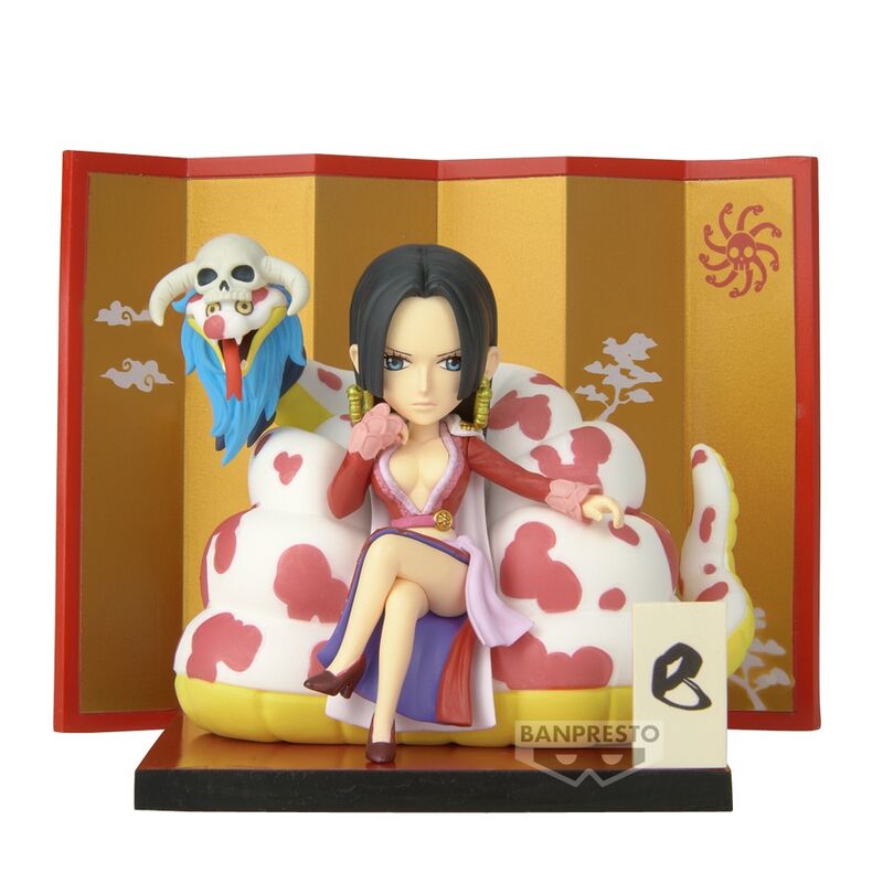 Figura banpresto one piece world collectable special boa hancock salome