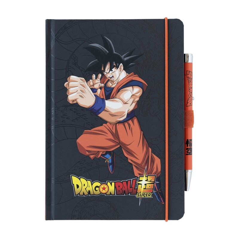 Cuaderno A5 Premium y Bolígrafo Proyector Dragon Ball Super