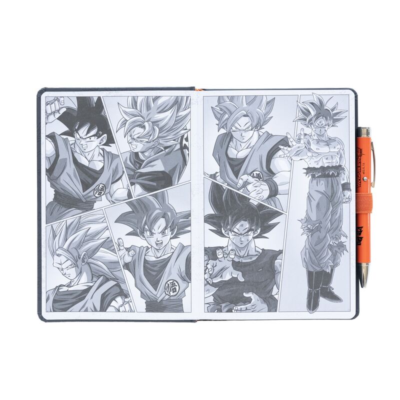 Cuaderno A5 Premium y Bolígrafo Proyector Dragon Ball Super