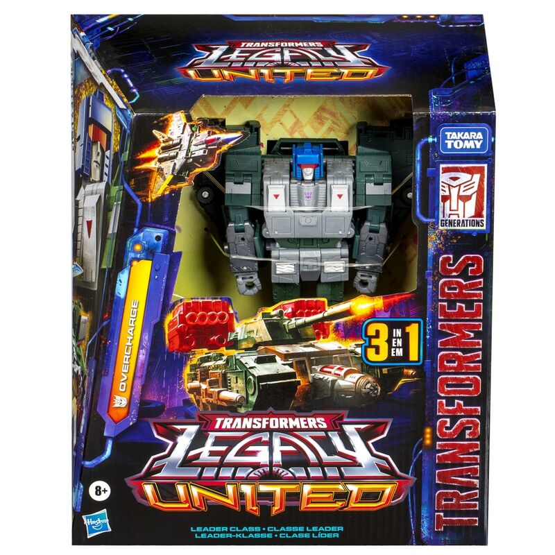 Transformers Generations Legacy United Leader Class Figura Overcharge
