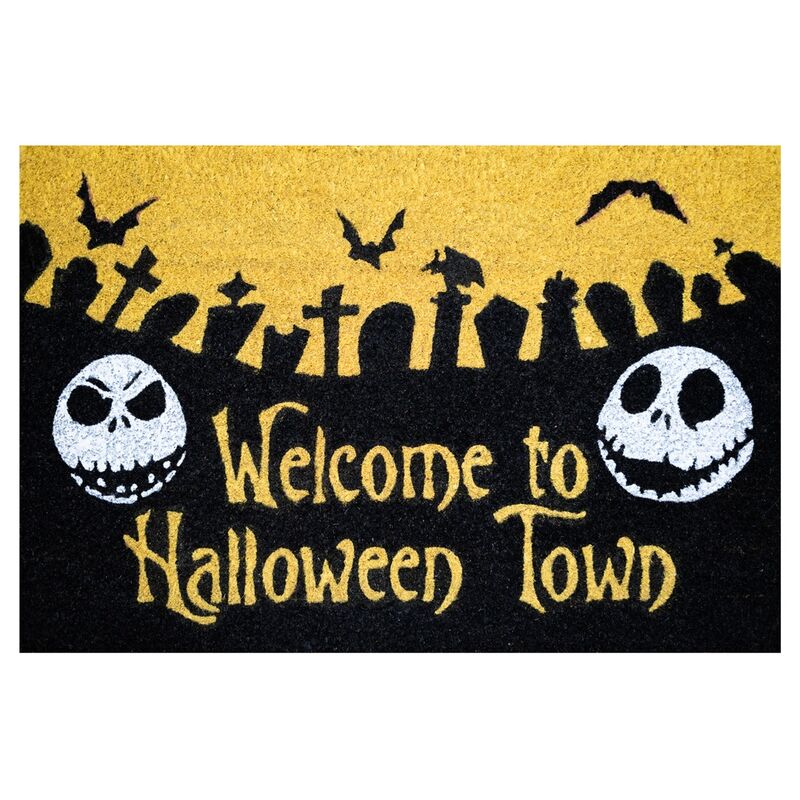 Felpudo Halloween Town Pesadilla Antes de Navidad Disney Frikytopia