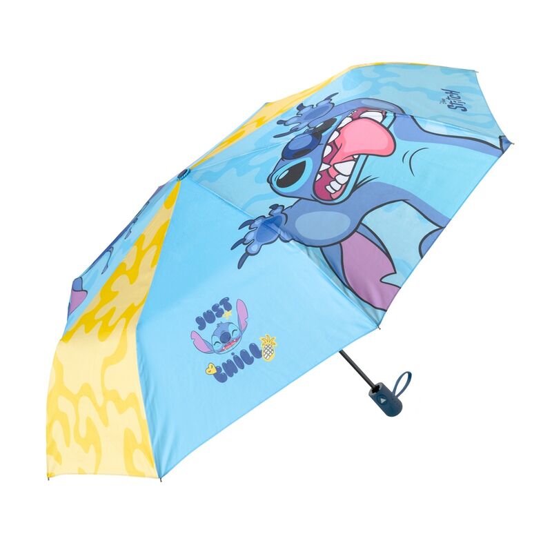 Paraguas plegable automatico Stitch Disney Frikytopia