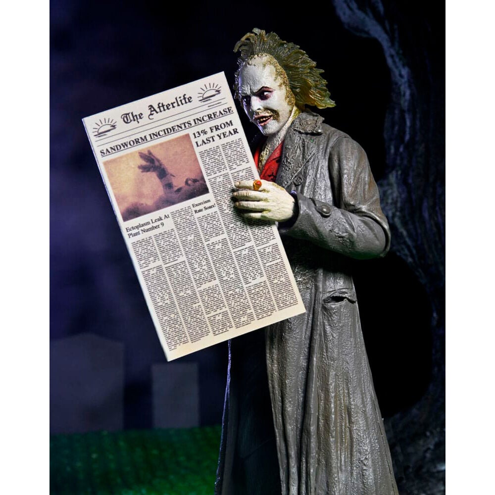 Figura Ultimate Beetlejuice: Tour Guide The Bio-Exorcist Beetlejuice 1988 18 cm