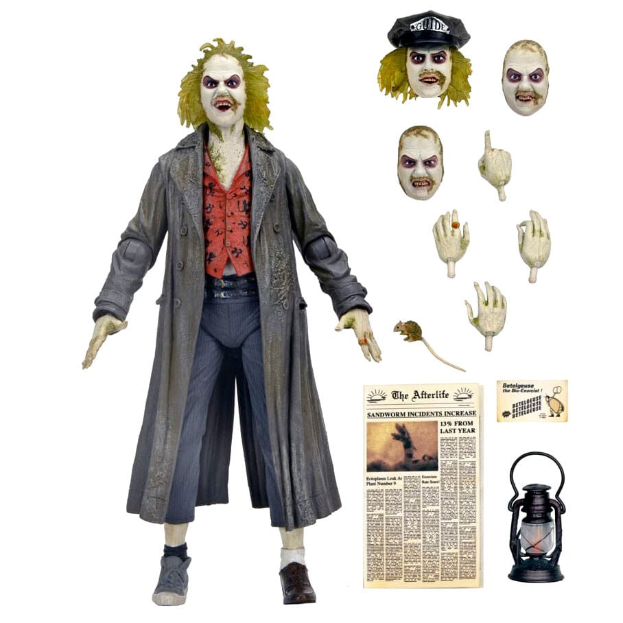 Figura Ultimate Beetlejuice: Tour Guide The Bio-Exorcist Beetlejuice 1988 18 cm