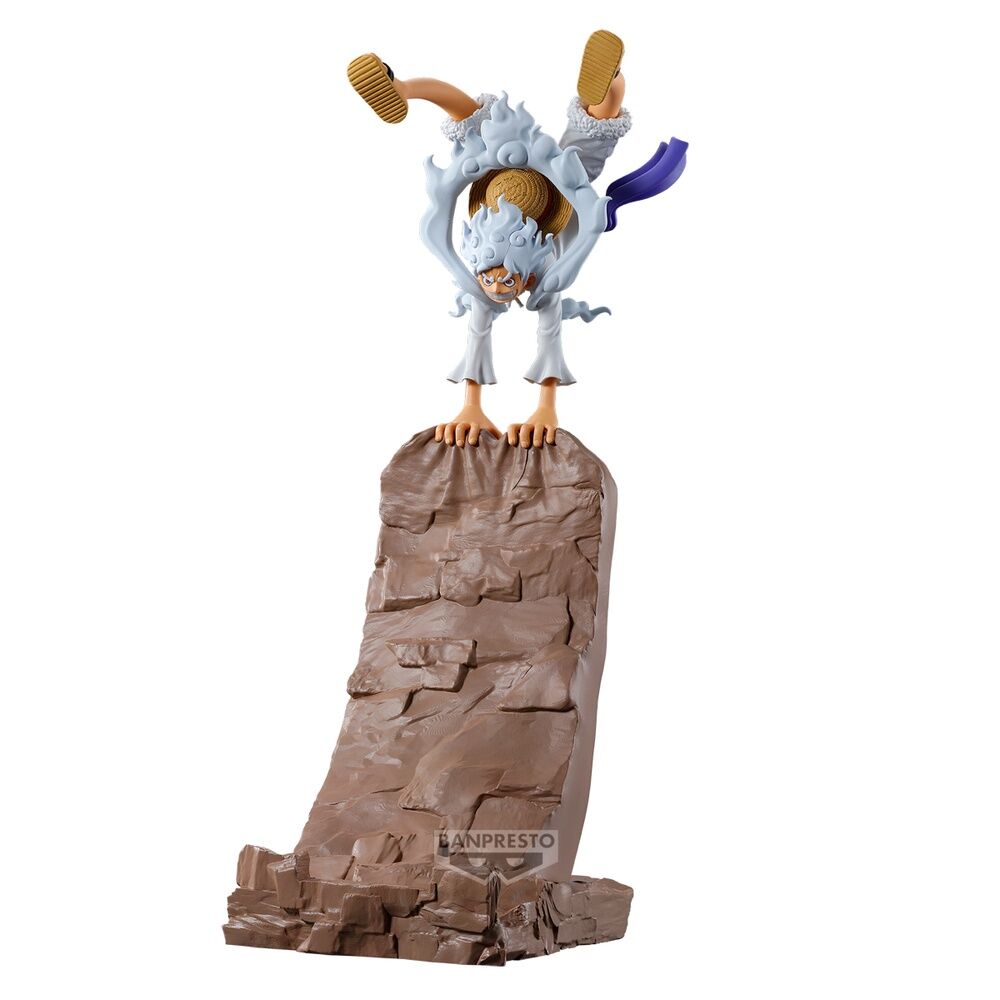 Figura Banpresto One Piece Monkey D. Luffy Fl Gear 5 Vol.2 10 cm