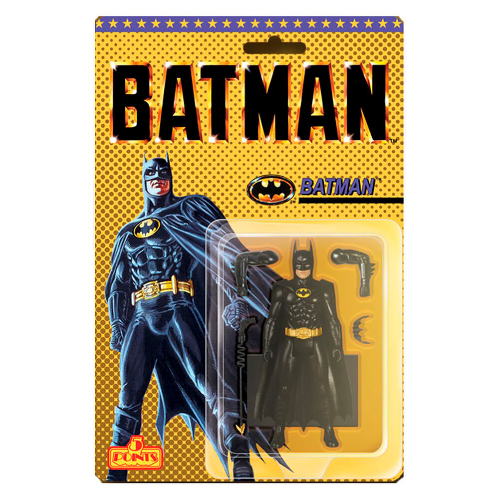 Figura mezco toyz dc universe batman 1989 5 points batman 9.5cm