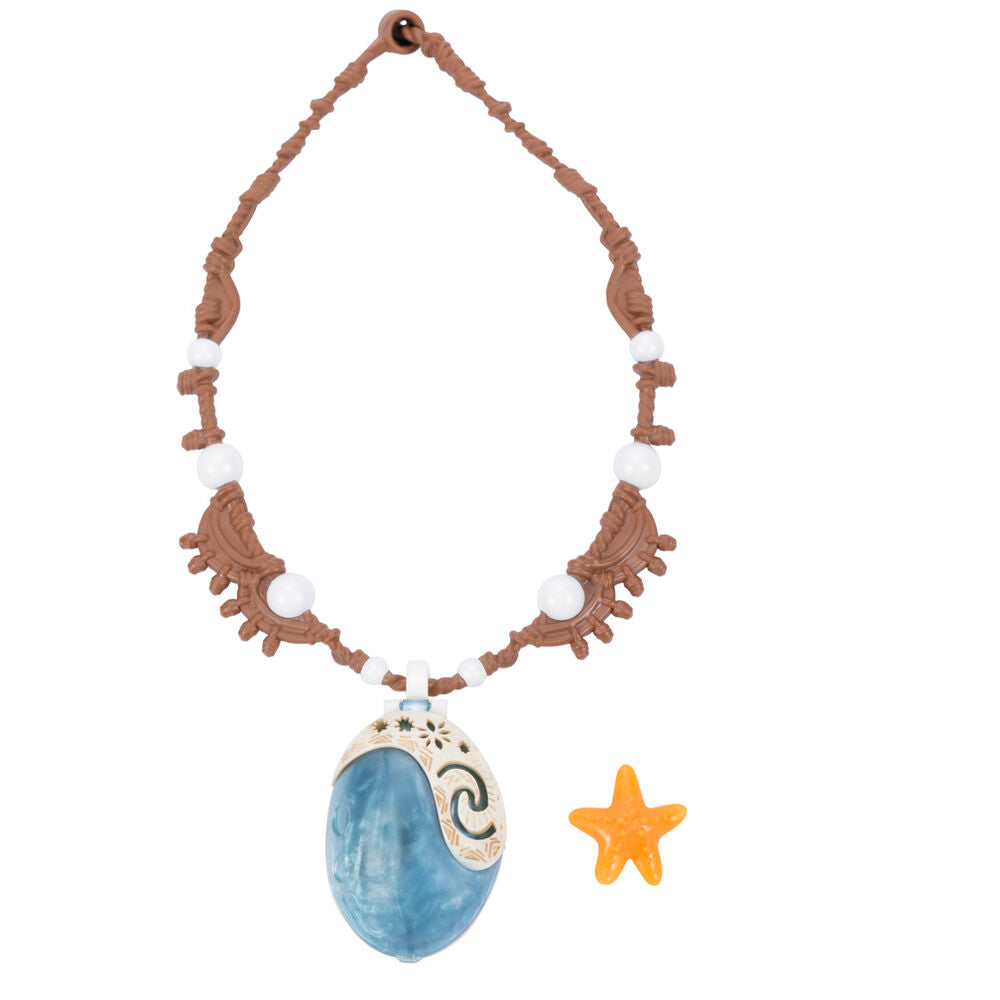 Colar Estrela-do-mar musical Vaiana Moana 2 Disney
