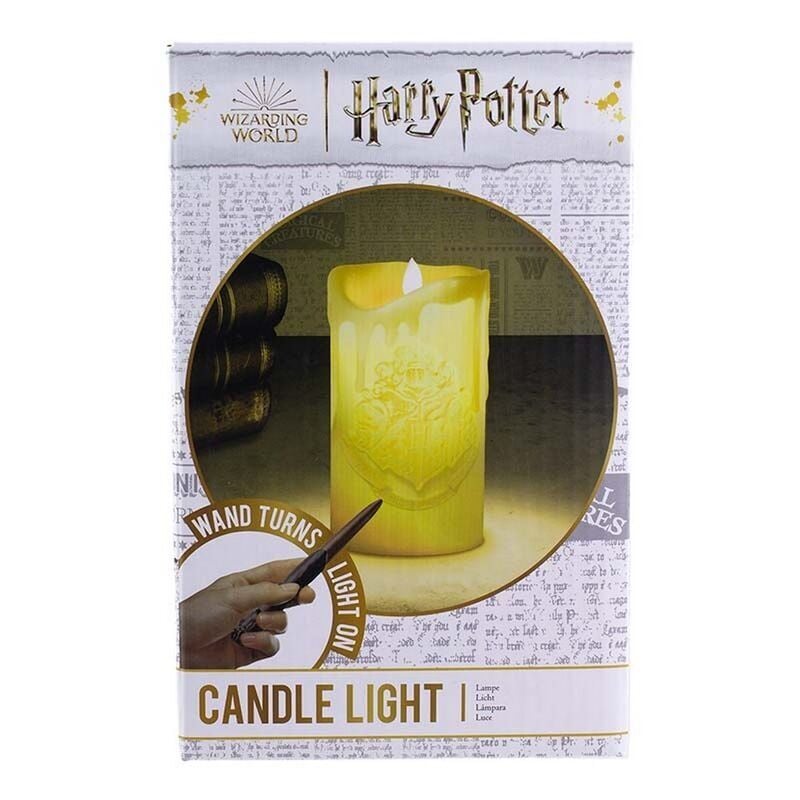 Lampara Vela con mando remoto Varita Harry Potter 15cm