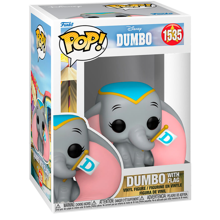 Figura POP Disney Dumbo with Flag