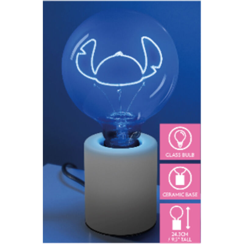 Lilo & Stitch Lámpara LED Neon Stitch