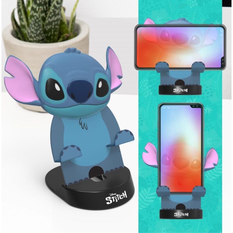Lilo & Stitch soporte móvil Stitch 7 cm
