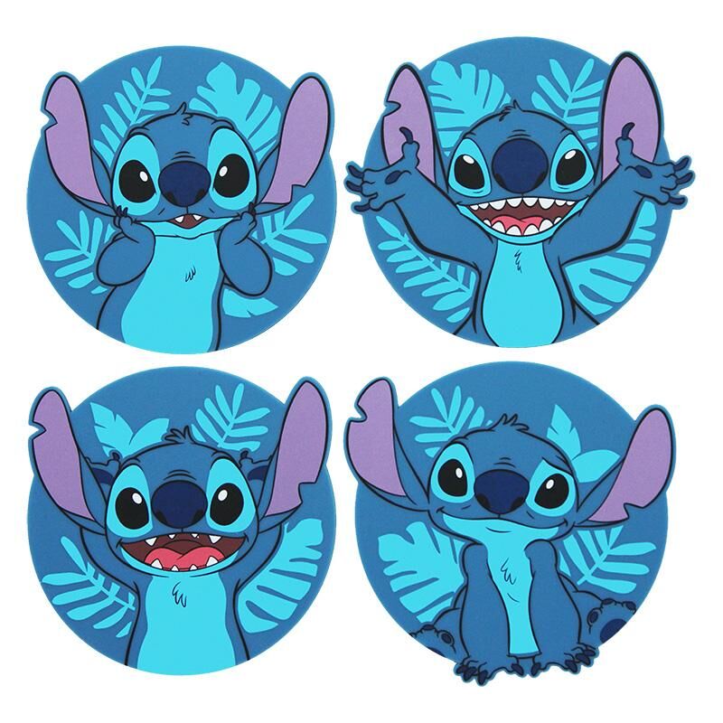 Pack 4 Posavasos Disney Stitch