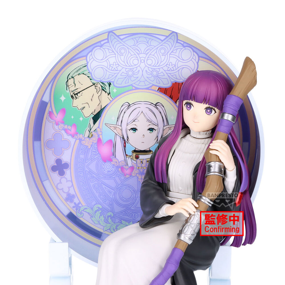 Figura banpresto frieren beyond journey's end glasscape fern