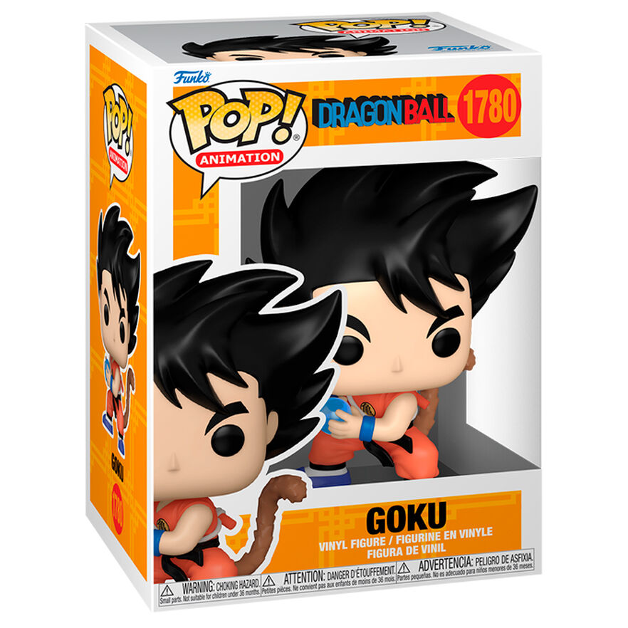Funko pop dragon ball goku con cola (kame)