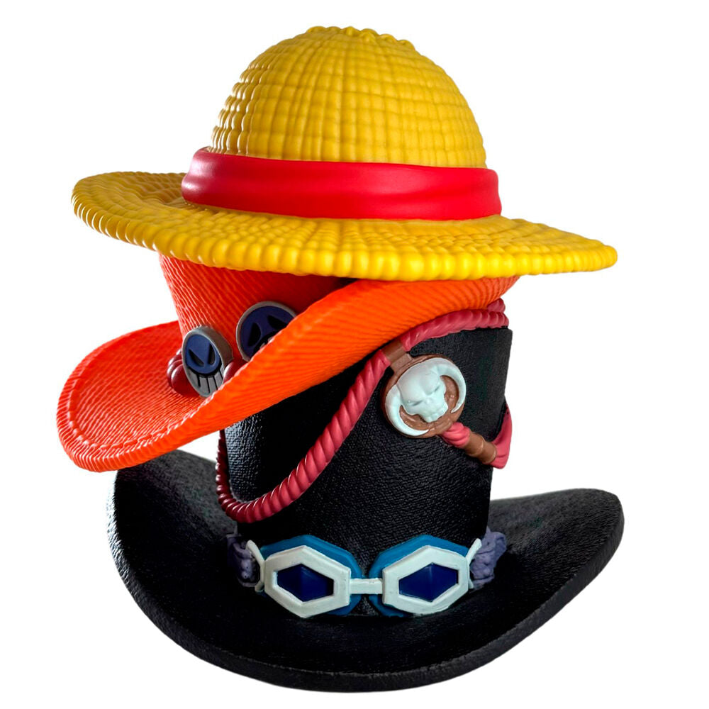Figura Hucha Pila Sombreros One Piece 16 cm