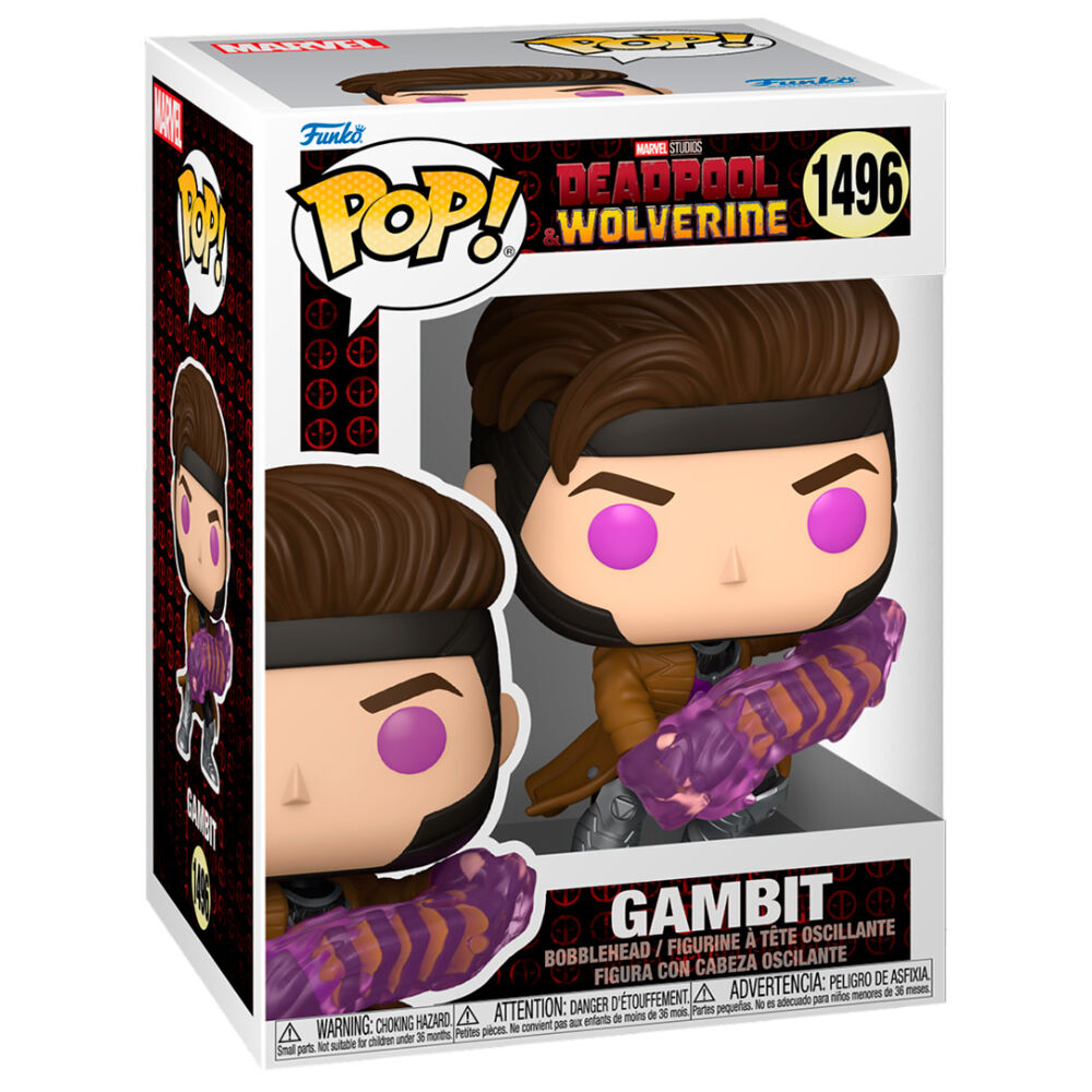 Deadpool 3 POP! Marvel Vinyl Figura Gambit 9 cm