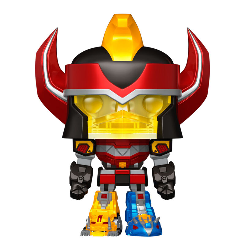 Mighty Morphin Power Rangers Pack de 4 Figuras Bitty POP! Bots PR-Megazord 2,5 cm