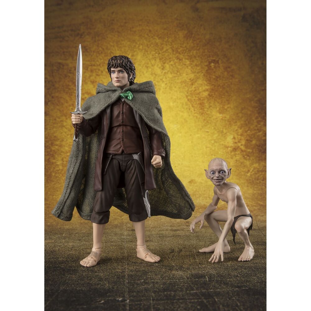 El Señor de los Anillos Figuras S.H. Figuarts Frodo Baggins & Gollum