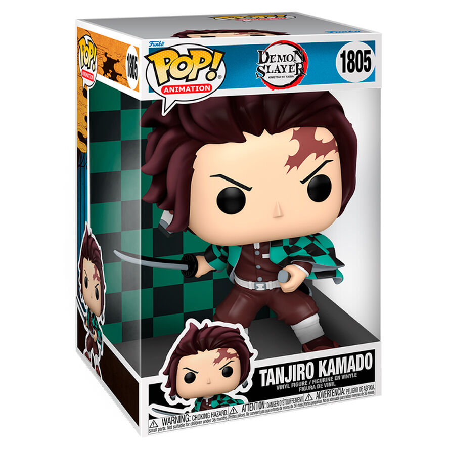 Demon Slayer Super Sized Jumbo POP Vinyl Tanjiro Kamado Funko