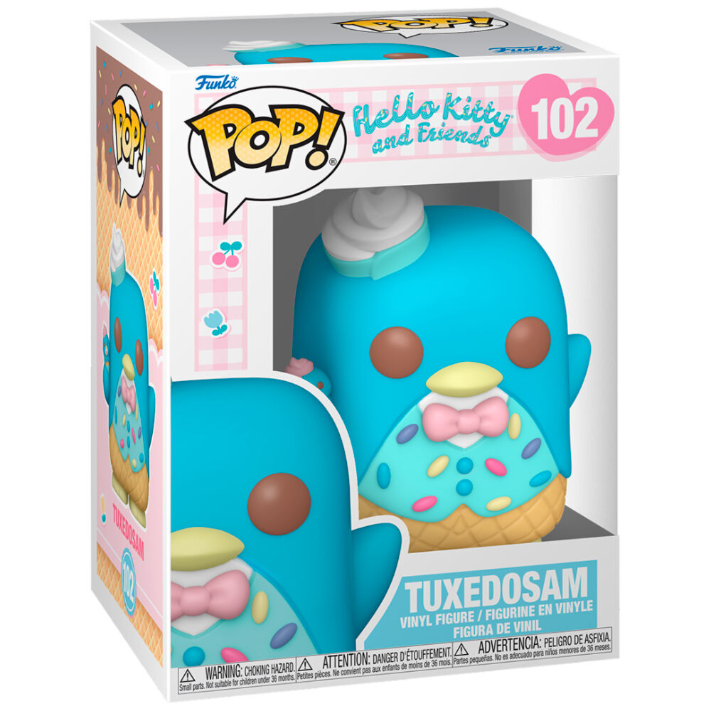 Sanrio Figura POP! Animation Vinyl Hello Kitty- TuxedoSam (IC) 9 cm