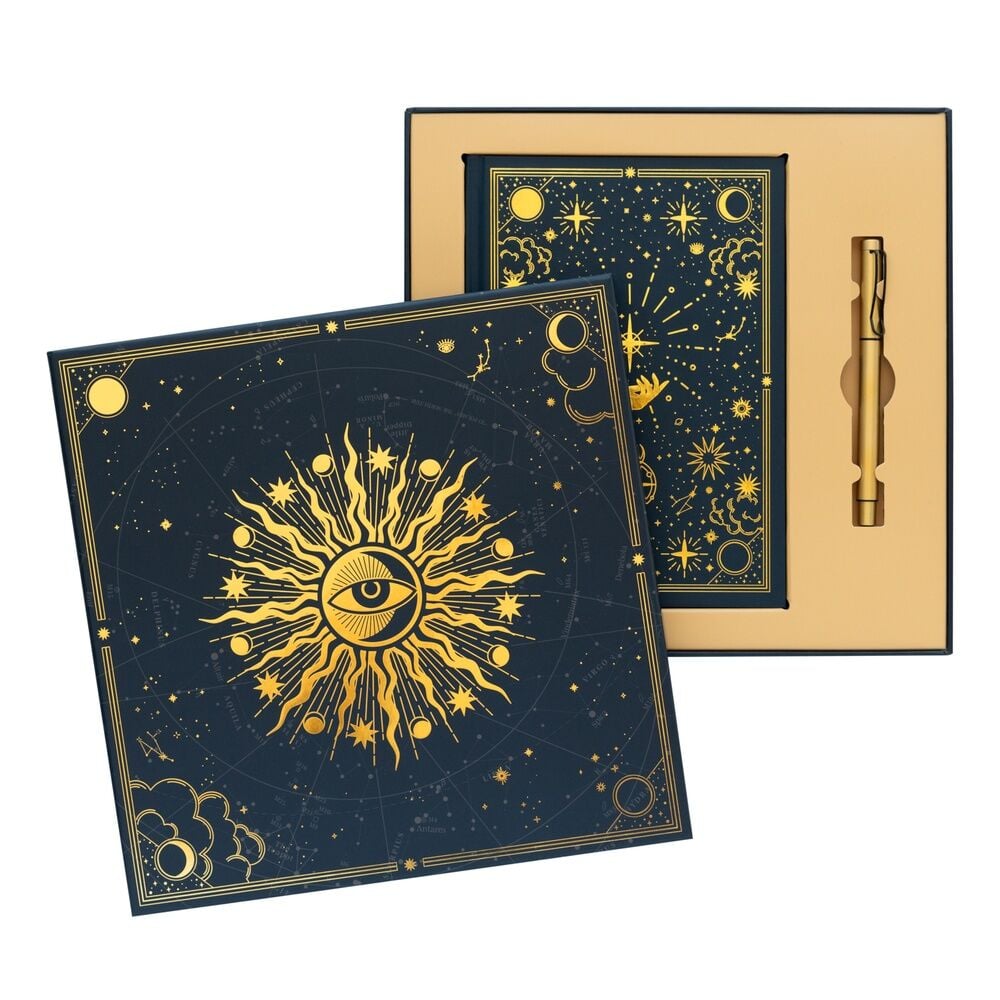 Set Cuaderno A5 + Boligrafo Astral Frikytopia